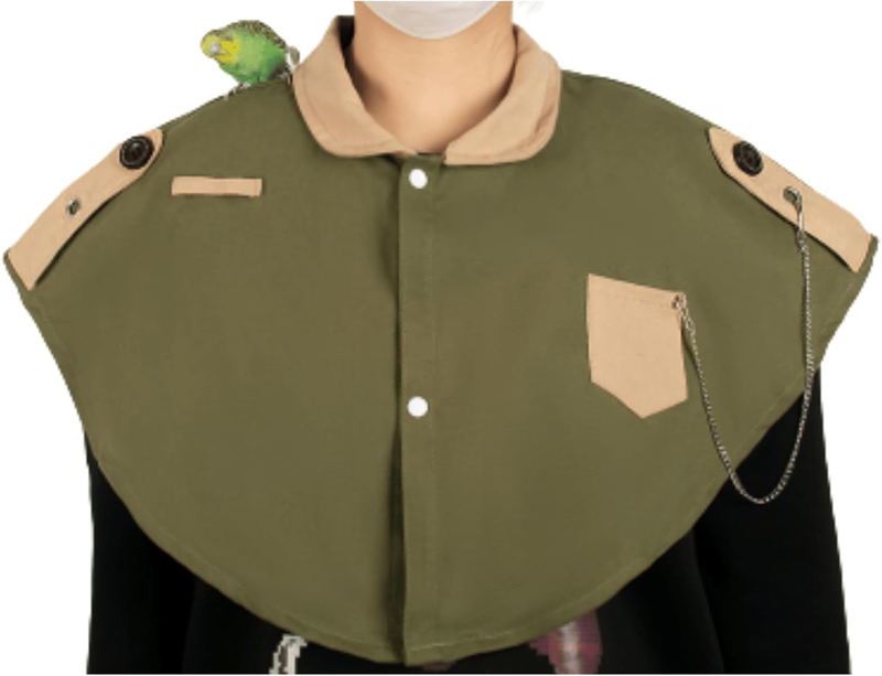 Parrot Anti-Scratch Shoulder Protector, Multi-Functional Bird Diaper Flight Suits Pee Pads Diaper Poop Shawl For Cockatiel Parakeet Macaw Lovebirds_voghion.com