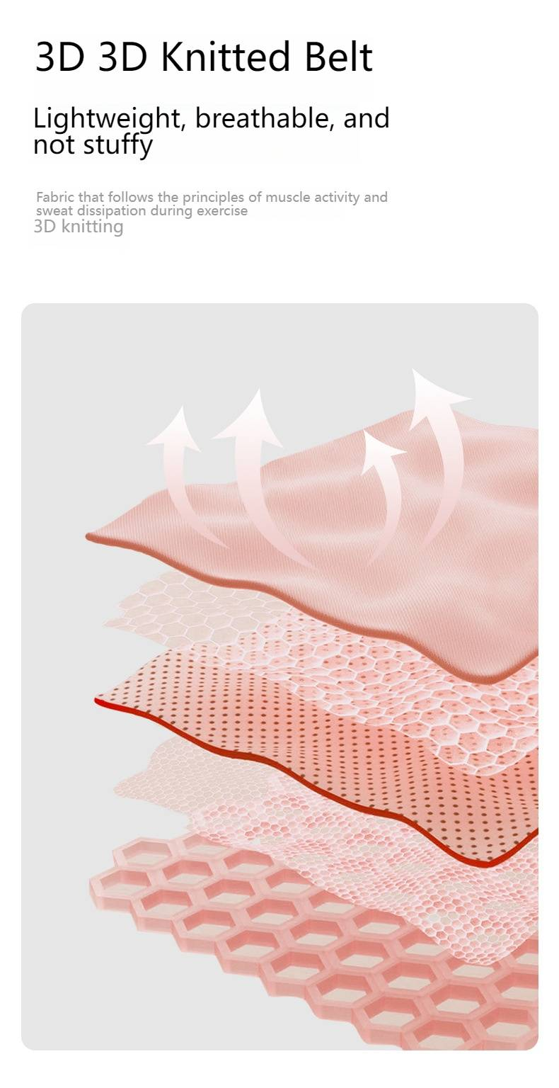 Upgraded Double-Strap Patella Knee Brace – Breathable & Adjustable Support For Running, Basketball, Gym – Unisex Design (Black/Pink/Gray)_voghion.com