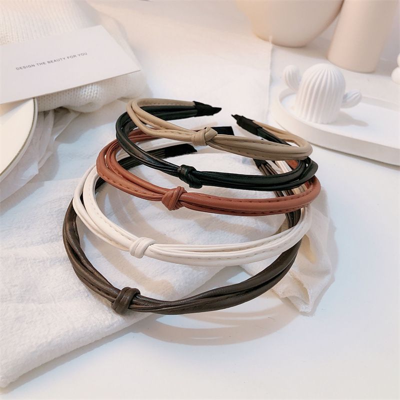 Elastici per capelli, versione coreana dei fermagli per capelli, fasce per capelli antiscivolo per celebrità, centinaia di fasce per capelli all'aperto_voghion.com