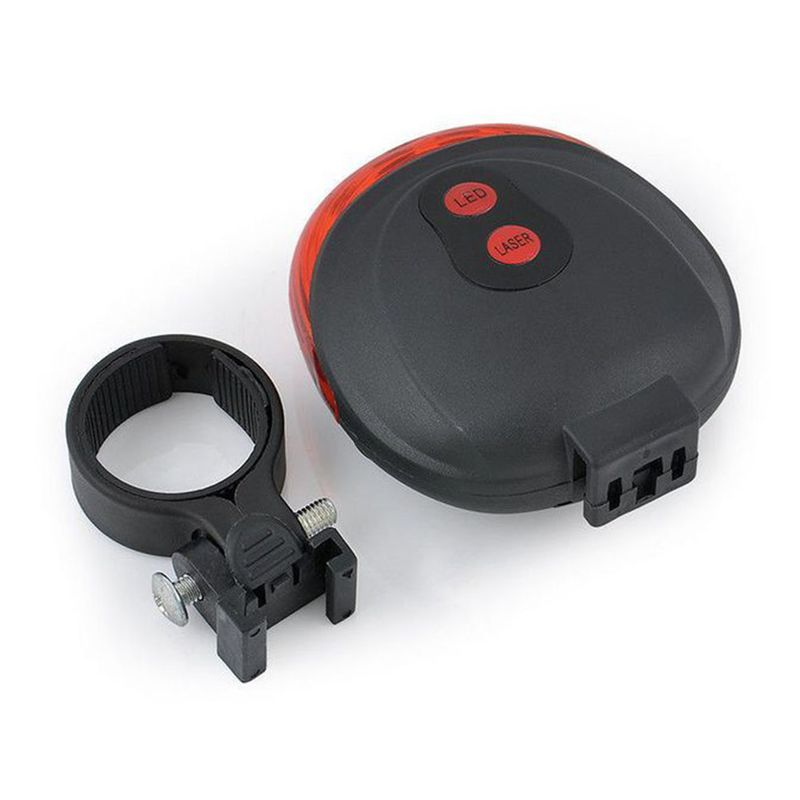 Kaou Mountain Bicycle Bike Cycle Rear Tail Warning Lamp 5 LED Light Flash Mode_voghion.com