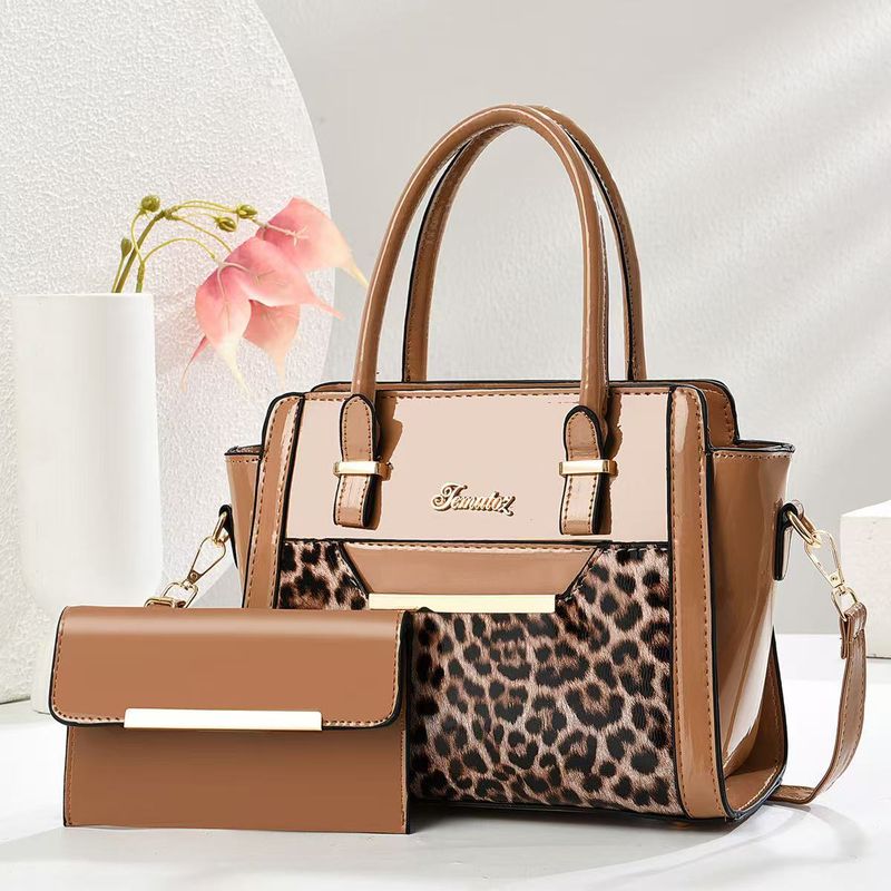 Women's Handbag Leopard Print Design Messenger Bag Shoulder Bag_voghion.com