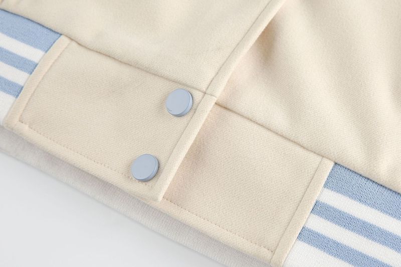 Eon Modish 2025 Herbst Neue Amerikanische Mode High Street Farbe Block Patchwork Jacke Mantel_voghion.com