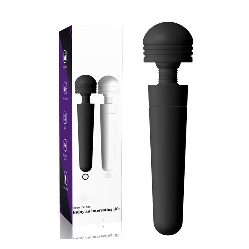 Vibromasseur AV pour femme, masseur du point G, baguette magique puissante, stimulateur de clitoris, gode vibrant pour femme_voghion.com