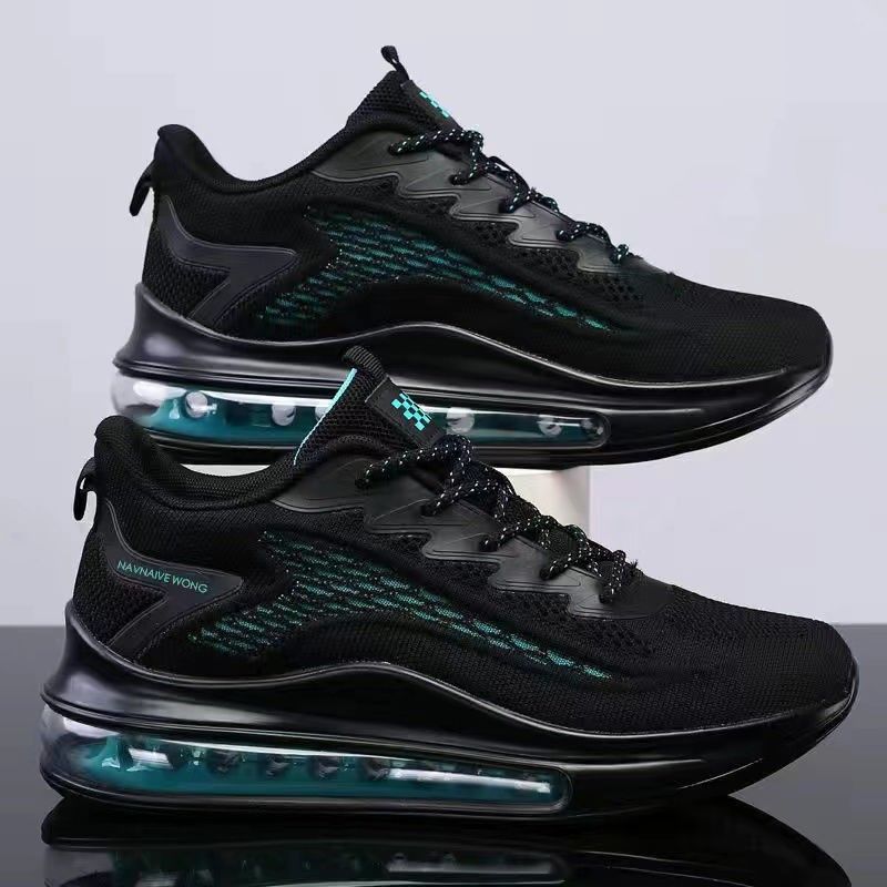 New Sports Air Cushioned Elevated Running Breathable Trendy Men's Fashion Versatile Shoes_voghion.com