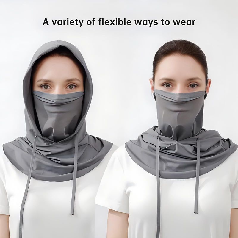 Face Neck Gaiter Balaclava Running Wrap Sunscreen Cover Breathable Full Head Mask Men And Women Mask_voghion.com
