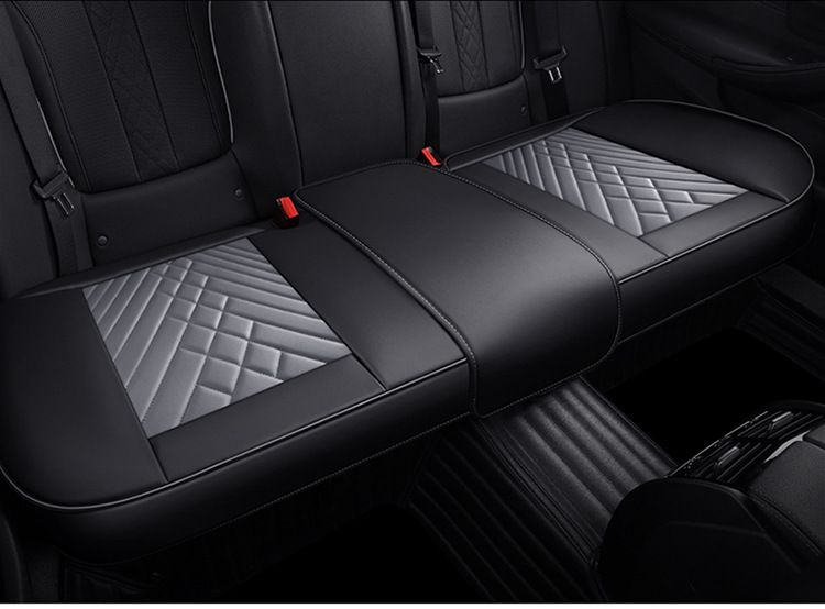 Car seat cushion four seasons general breathable seat cushion new non-slip three-piece set single-seat Nappa leather fully surrounded_voghion.com