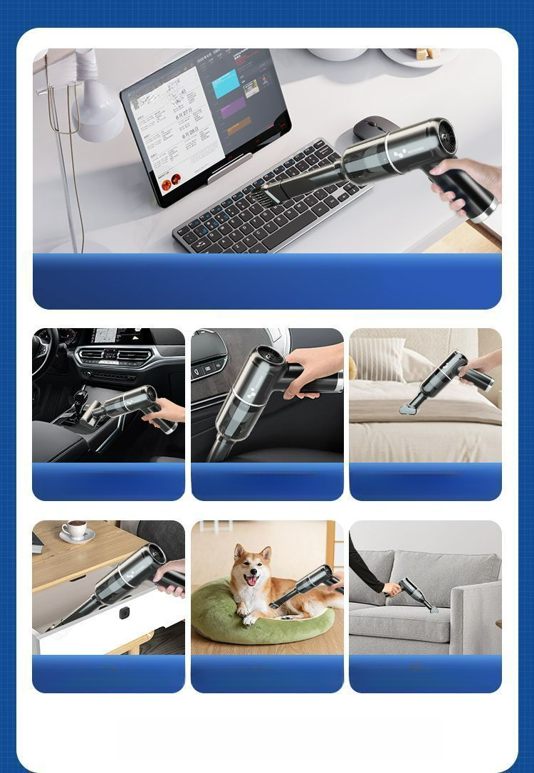Laiben Dust Blower Wireless Charging Home Car Vacuum Cleaner Powerful High Power Suction Blowing_voghion.com