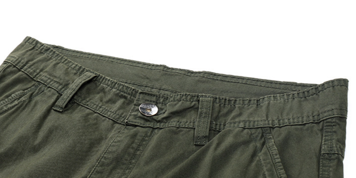 Casual broek heren werkkleding rechte sportbroek Herfst en winter heren casual multi-pocket broek buitenlandse handel broek_voghion.com