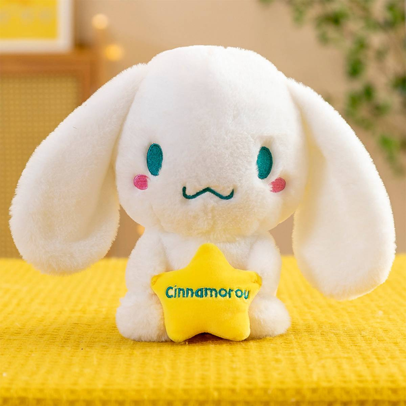 1 pz. Peluche della serie Sanrio Yugui cane accompagna la bambola per inviare un regalo a un amico_voghion.com