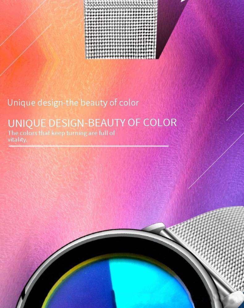 Cross Border Foreign Trade New Color Changing Watch Waterproof Fashion High End Niche Ladies Student Quartz Watch Hot Wholesale_voghion.com