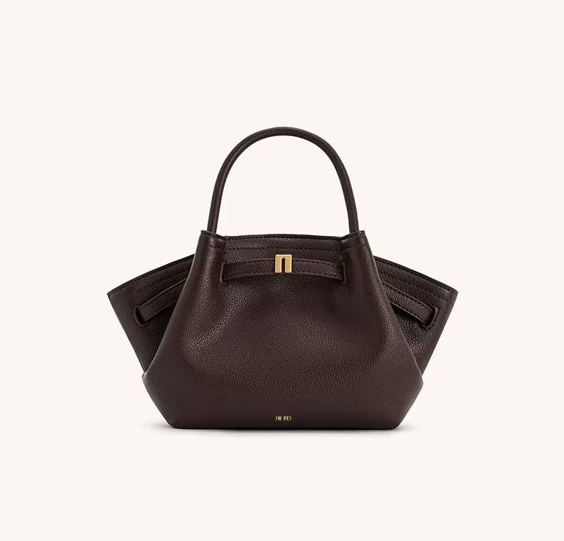 JWdumpling Bun Suede Shoulder Cross Shoulder Underarm Bun, Niche Design, Fashionable Handbag, Tote Bag_voghion.com