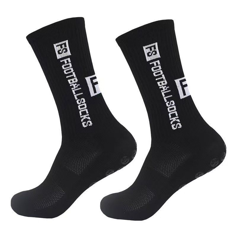 Calcetines de fútbol FS profesionales con fondo de toalla grueso que absorben el sudor y desodorizan, antideslizantes y deportivos._voghion.com