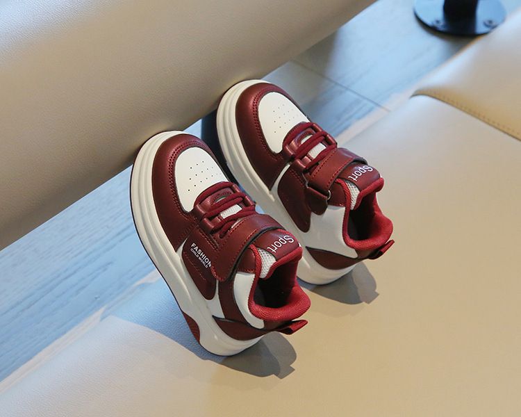 Nya små vita flickskor High Top Pojkar Casual Board Shoes Mjuka sulor Babyskor_voghion.com