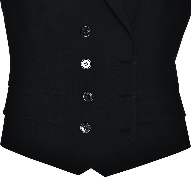 Vêtements pour femmes tempérament d'automne élégant nouveau costume jupe longue gilet sans manches jupe longue plissée costume deux pièces_voghion.com