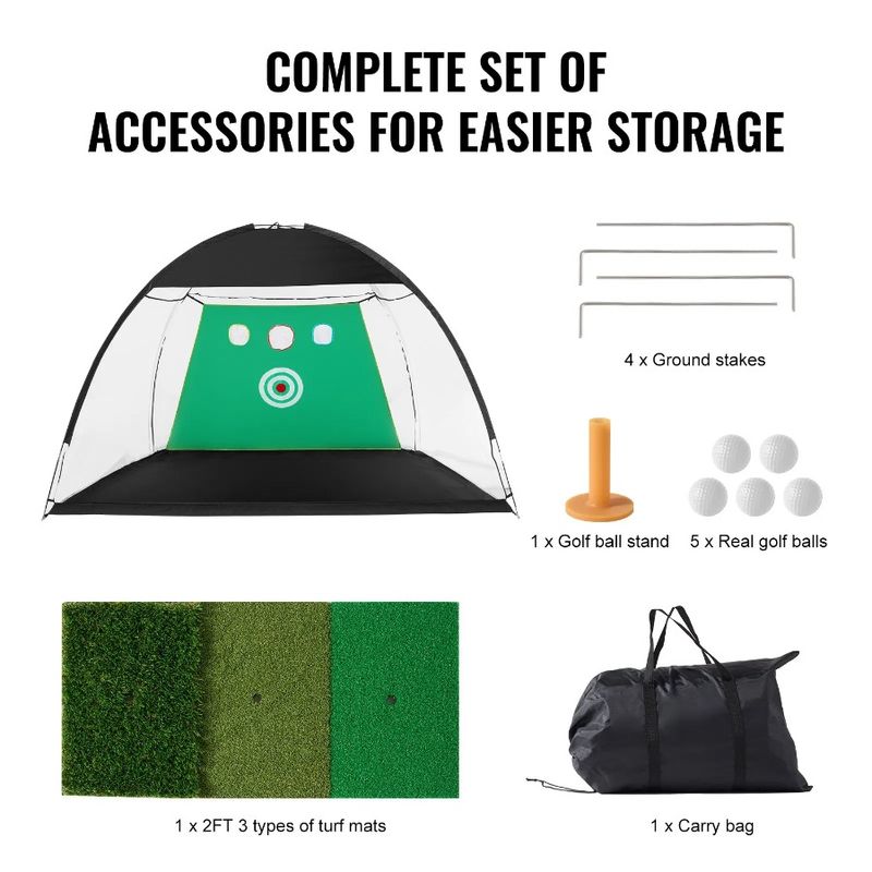 Training 10x7ft Net With Golf Swing Home Aid Net Hitting Target Turf In Golf B 1 Indoor Practice Outdoor Net Mat Golf All Golf_voghion.com