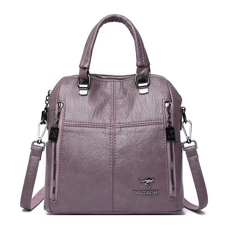 Hot Sale Visokokvalitetni kožni ruksak Ženske torbe na rame Višenamjenski putni ruksak Školske torbe za djevojčice Bagpack Mochila_voghion.com