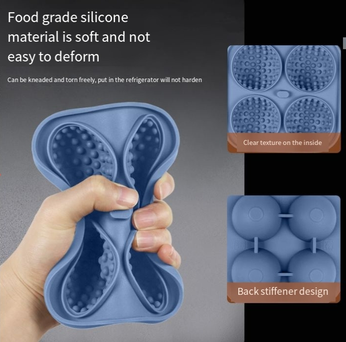 Silicone Ice Tray Golf Ice Hockey 4 With Baseball Ice Maker Star Wars Ice Cube Mold_voghion.com