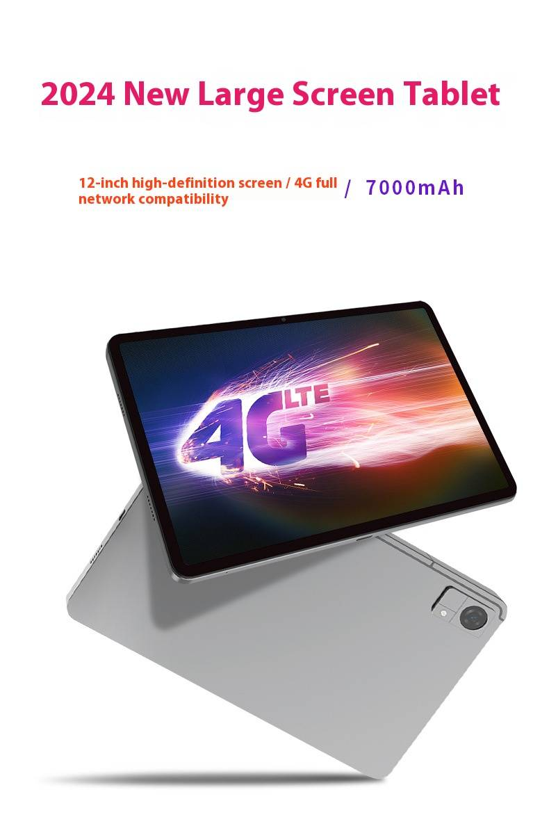 12-inch 8-Core 4G LTE 2-in-1 Tablet - 8GB RAM 128GB Storage, Business & Entertainment Hybrid_voghion.com