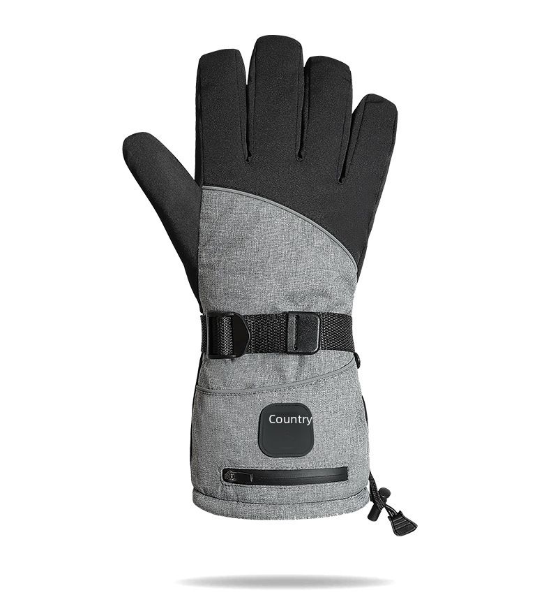 Guanti da ciclismo, nuovi guanti riscaldanti per sci, equitazione, esterni, spessi, riscaldanti elettrici, per coppia, da uomo e da donna, caldi, con protezione per le mani, moda_voghion.com