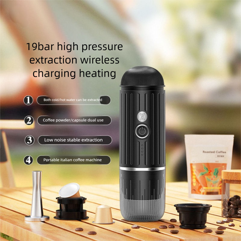 German Portable Small Household Capsule Coffee Machine Fully Automatic American Semi-Automatic Italian Heatable_voghion.com