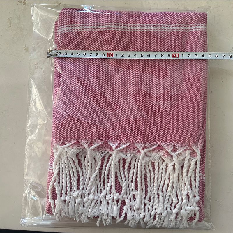 Türkisches Strandtuch, türkisches Handtuch, türkisches Strandtuch mit Quaste, gestreiftes Badetuch, schnelltrocknend_voghion.com