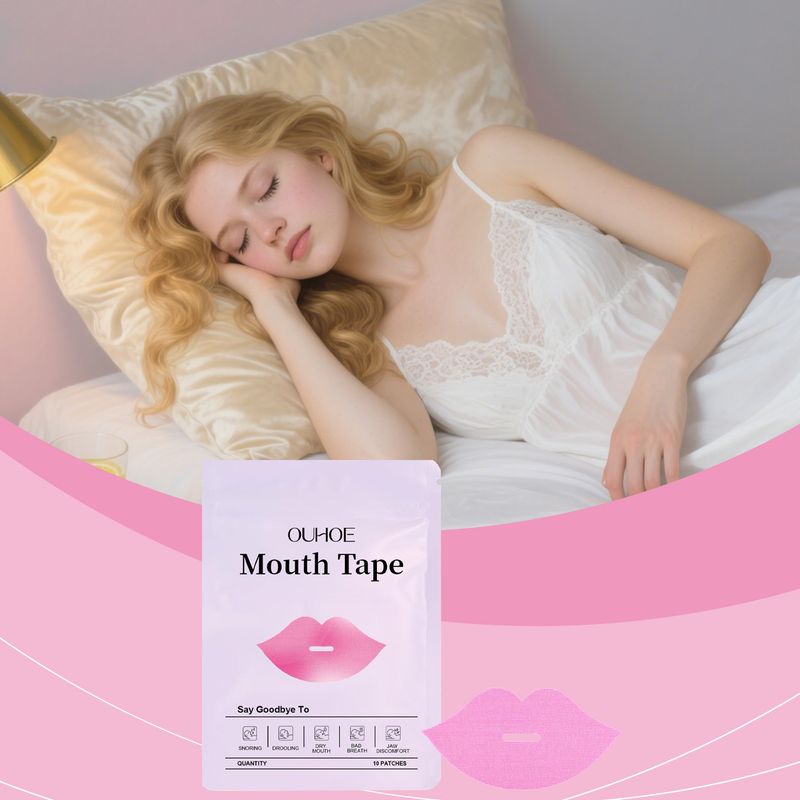 Patch buccal OUHOE Profitez d'un sommeil confortable la nuit Hydratez les lèvres Soin quotidien doux_voghion.com