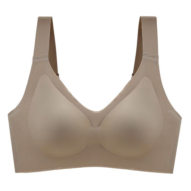 Shangpin - Correa de hombro grande de látex tailandés para mujer, ropa interior con hebilla invisible sin rastro, accesorio de colección para deportes de pecho_voghion.com