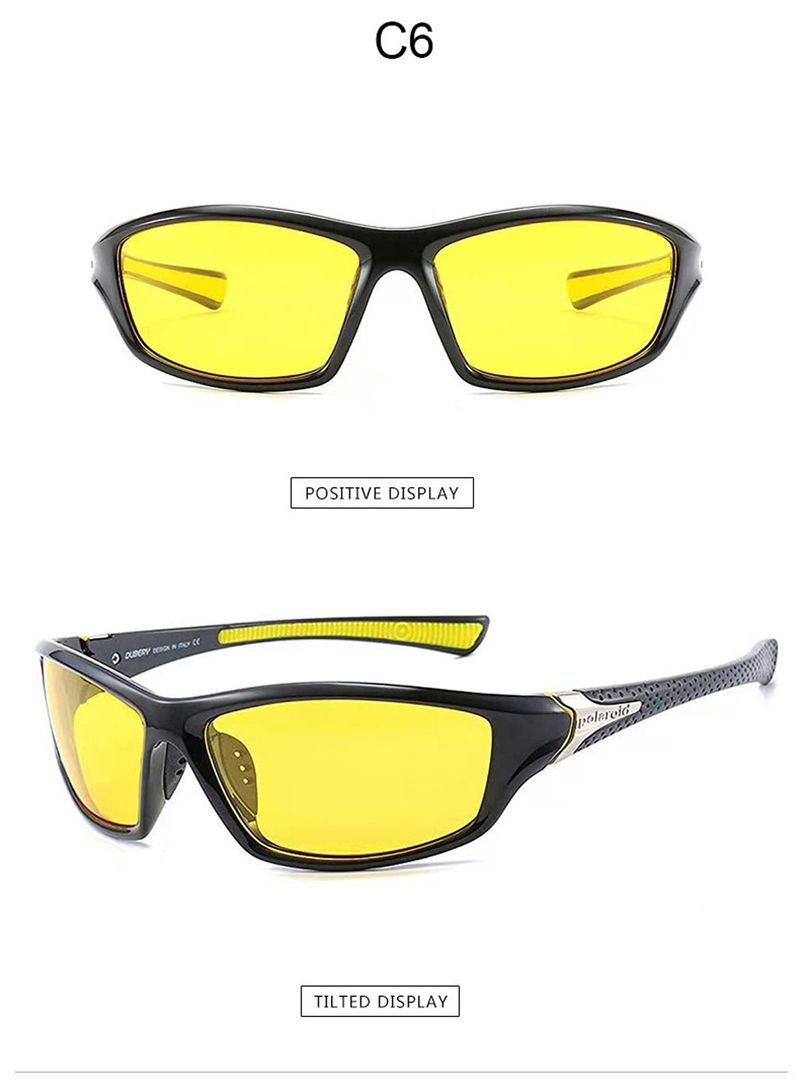 Madingi 2024 m. unisex 100 % UV400 poliarizuoti vairavimo akiniai nuo saulės vyrams, stilingi poliarizuoti akiniai nuo saulės, vyriški akiniai nuo saulės_voghion.com
