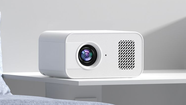 2025 New Projector Small Portable Ultra HD Home Theater Student Dormitory Bedroom Connected To 5G Mobile Phone_voghion.com