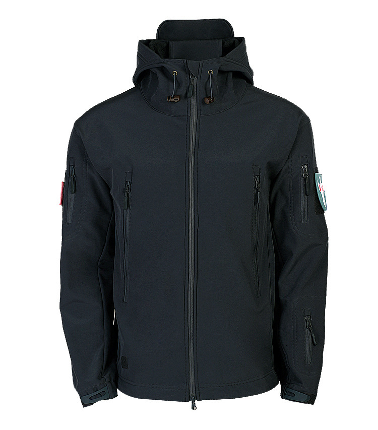 Miesten vaatteet 2024 Uusi Soft-Shell Hardshell -puku naamiointitakki Fleece-takki Tactical Jacket -takki_voghion.com