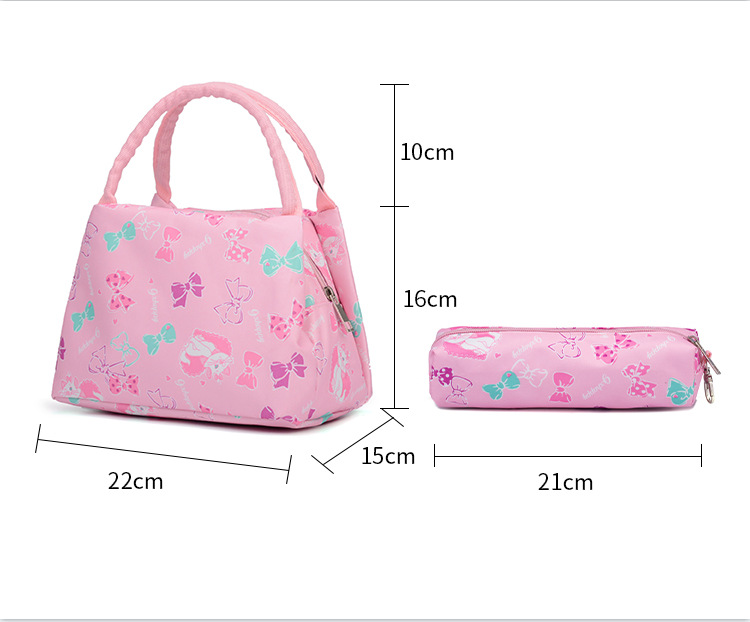 Dreiteiliges Set mit modisch bedrucktem Rucksack für Schüler, süßer Rucksack mit großem Fassungsvermögen_voghion.com