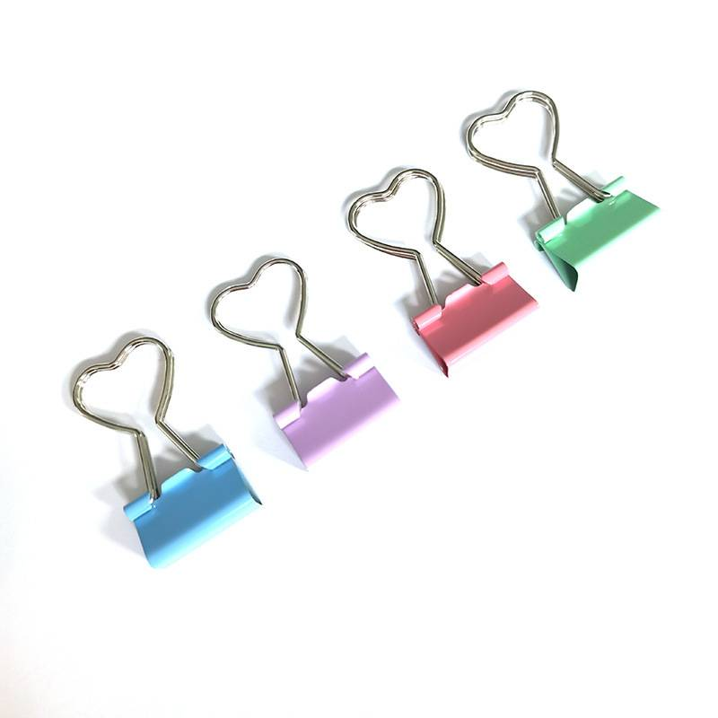 Clemă cu coadă lungă roz Love, Macaron, culoare Bill, clemă Morandi, culoare creativă, mică, cu gol_voghion.com