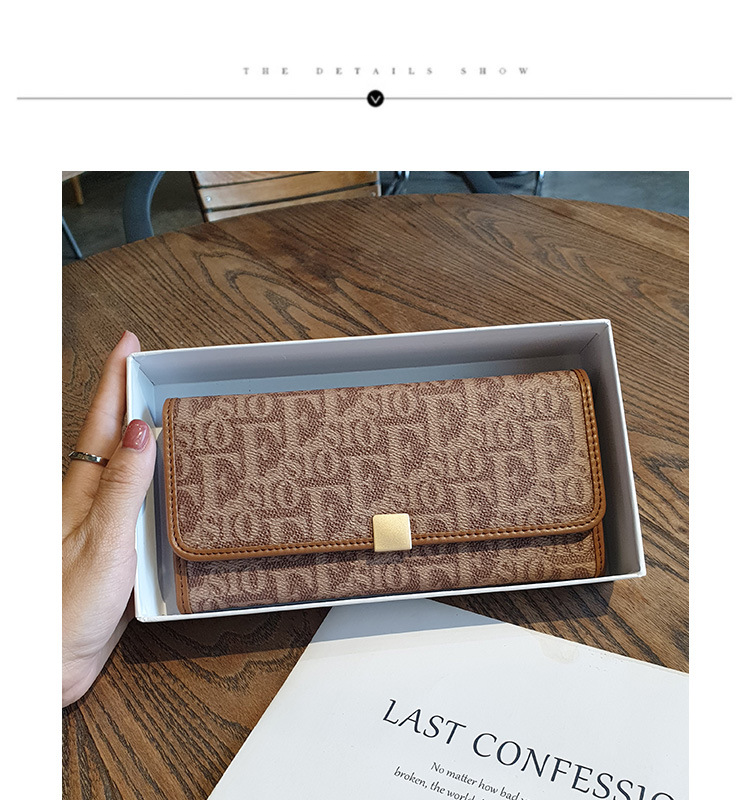 Wallet Women's Long Wallet Women's Large Capacity Wallet Multi-card Bag Mobile Phone Bag Fashion Wallet_voghion.com