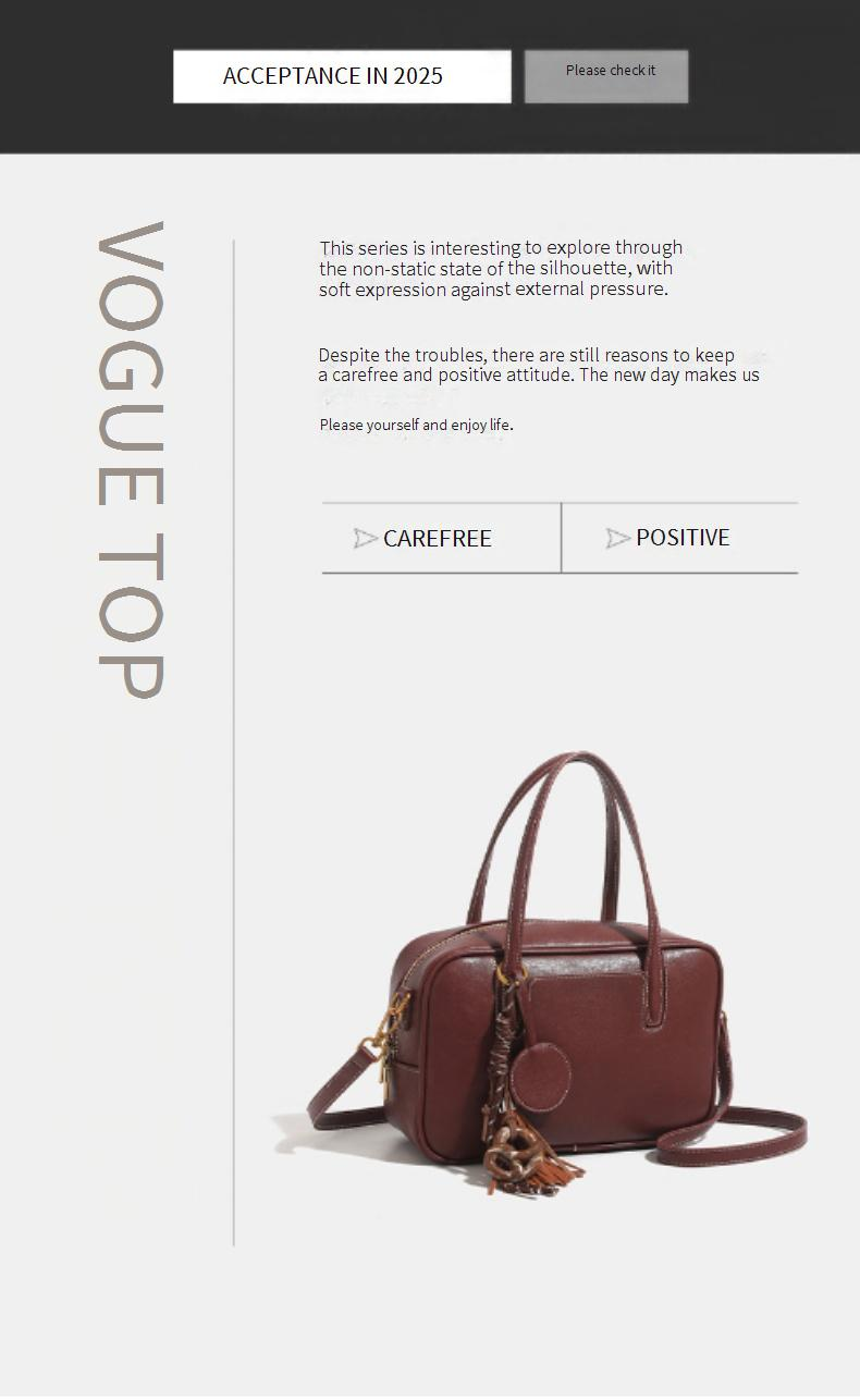 Forest Retro Tote Bag Women's Autumn And Winter New Large Capacity Commuter Handbag Shoulder Bag_voghion.com