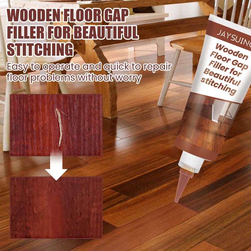 Wood Floor Caulking Agent, Solid Wood Furniture Floor Scratch Repair Waxing Filling Caulking Agent_voghion.com