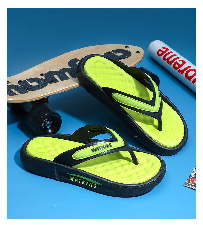 Men's Sandals Flip-Flops Pool Rubber Arch Support Orthotic_voghion.com