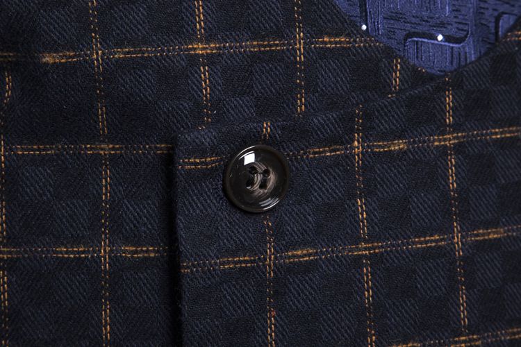 Lässige, modische, zweireihige Slim-Fit-Weste für Herren mit U-Ausschnitt_voghion.com