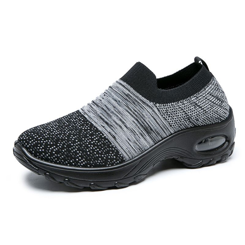 2025 Hot-Selling Slip-On Damen Single Casual Sportsocke Dicke Sohle Luftkissen Tanzschuhe Größe 43 Leicht_voghion.com