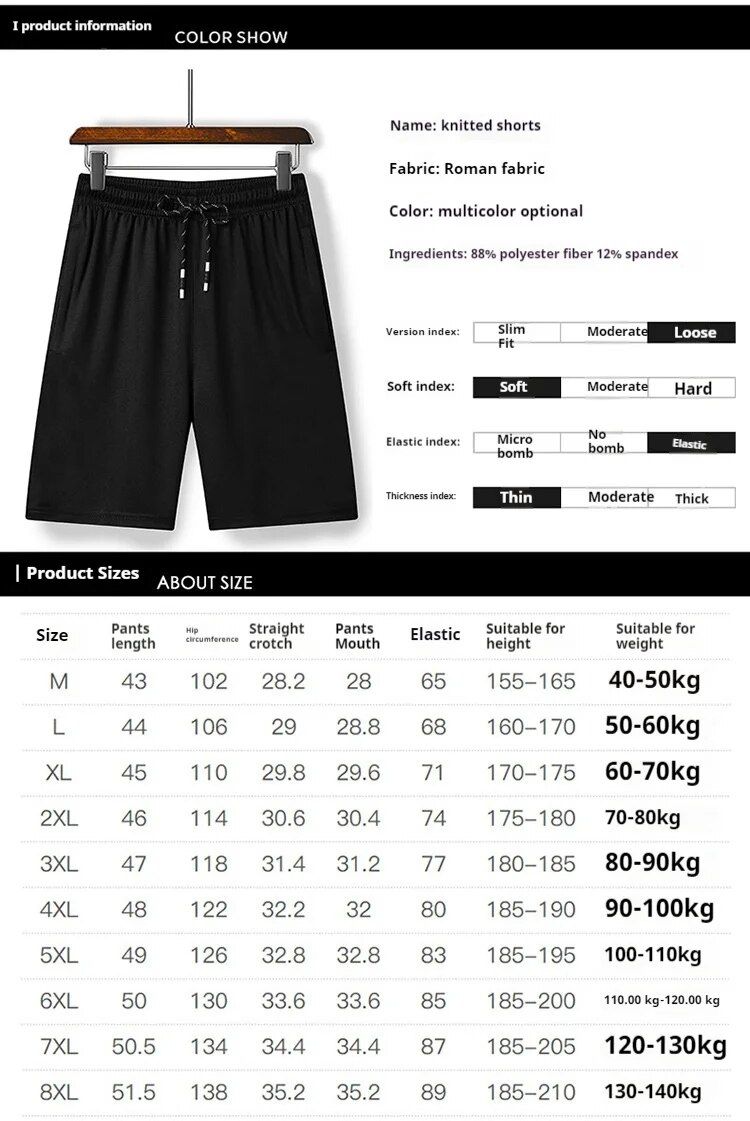 Yeni Erkek Şortu Elastik Bağcıklı, 5 Noktalı Gençlik Sporları Nefes Alabilir Yazlık Hızlı Kuruyan Pantolon_voghion.com
