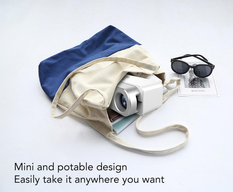 1pc High-definition Mini Lightweight Home Projector, Experience An Unprecedented Home Theater Experience_voghion.com
