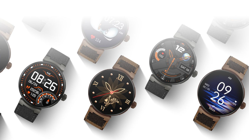 Nuevo reloj inteligente V2 con Bluetooth, llamadas, monitoreo de salud, frecuencia cardíaca, presión arterial, oxígeno en sangre, sueño, pago sin conexión, teléfono móvil NFC_voghion.com