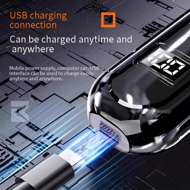 Tagliacapelli elettrico professionale per uomini e donne - Impermeabile, ricaricabile, portatile e indolore con lame staccabili_voghion.com