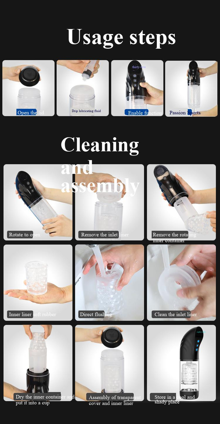 Mengma HGOD Digital Display Rotating Telescopic Sucking Sound Airplane Cup Navigation Cup Male Masturbator_voghion.com