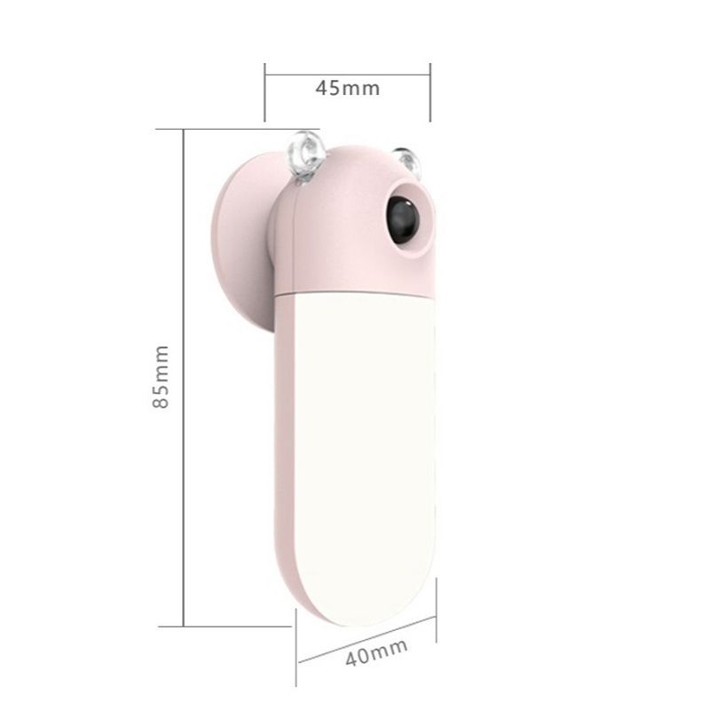 LED Night Light PIR Motion Sensor Three-Level Dimming USB Charging 360° Rotation Magnetic Girl Bedside Dormitory Wall Lamp_voghion.com
