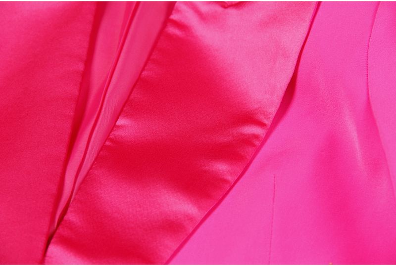 Abbigliamento femminile Stile celebrità di Internet Completo di piume di struzzo Completo due pezzi Vestito temperamento Completo pantaloni da donna_voghion.com