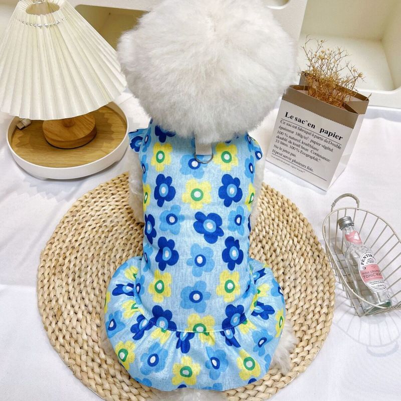 Vestiti estivi traspiranti per gatti, orsacchiotti, corgi, cani di piccola, media e grande taglia_voghion.com