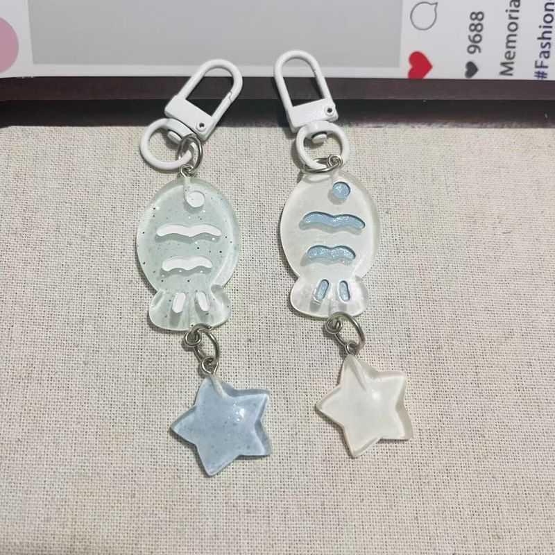 Crystal Colorful Fish Keychain Girl's Pendant Jewelry_voghion.com