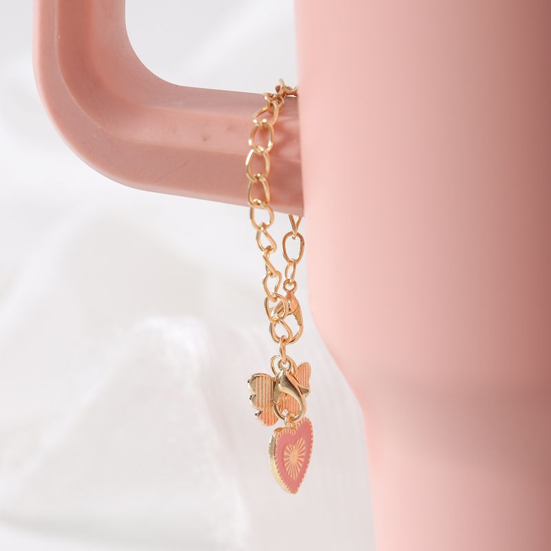 26 angļu burti butterfly mark oil drop Stanley cup ķēdes nosaukuma identifikācijas piederumi_voghion.com