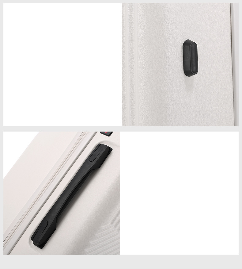 Luggage Bags Front Opening Large Capacity Luggage Side Open Cover Multi-function Wear-resistant Pull Rod Box Business Travel Password Box_voghion.com