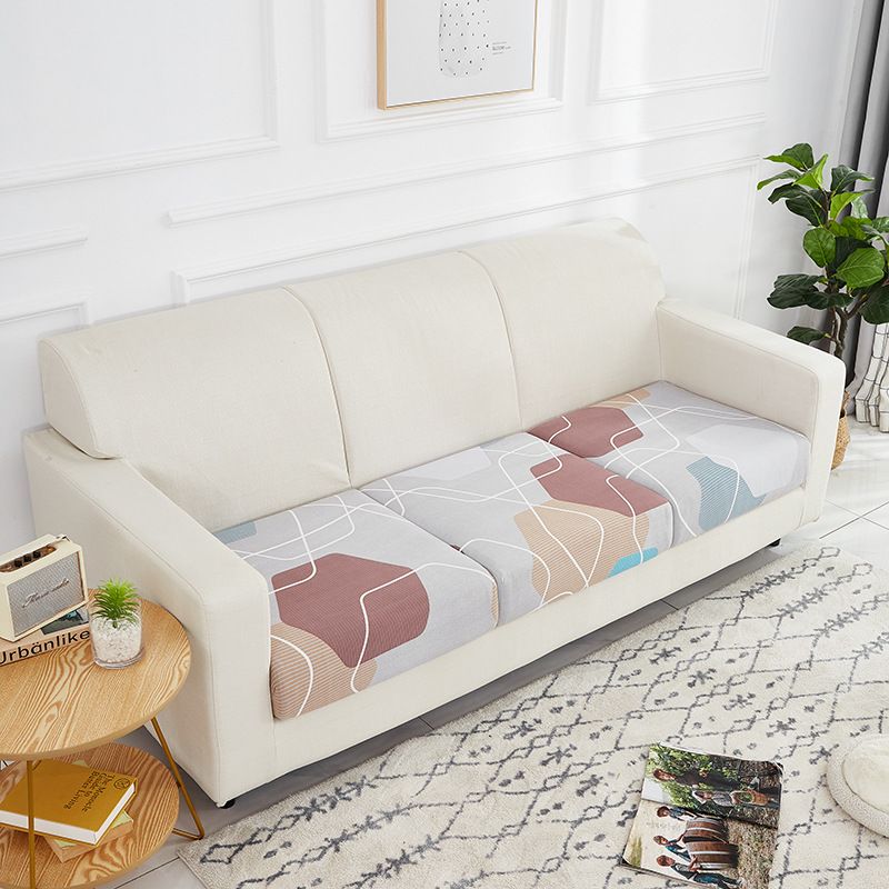 Copridivano elastico stampato con braccioli - Copridivano elastico moderno per divani, divanetti e poltrone_voghion.com